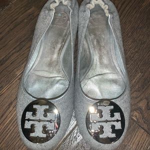 Tory Burch Reva Flannel Ballet flat